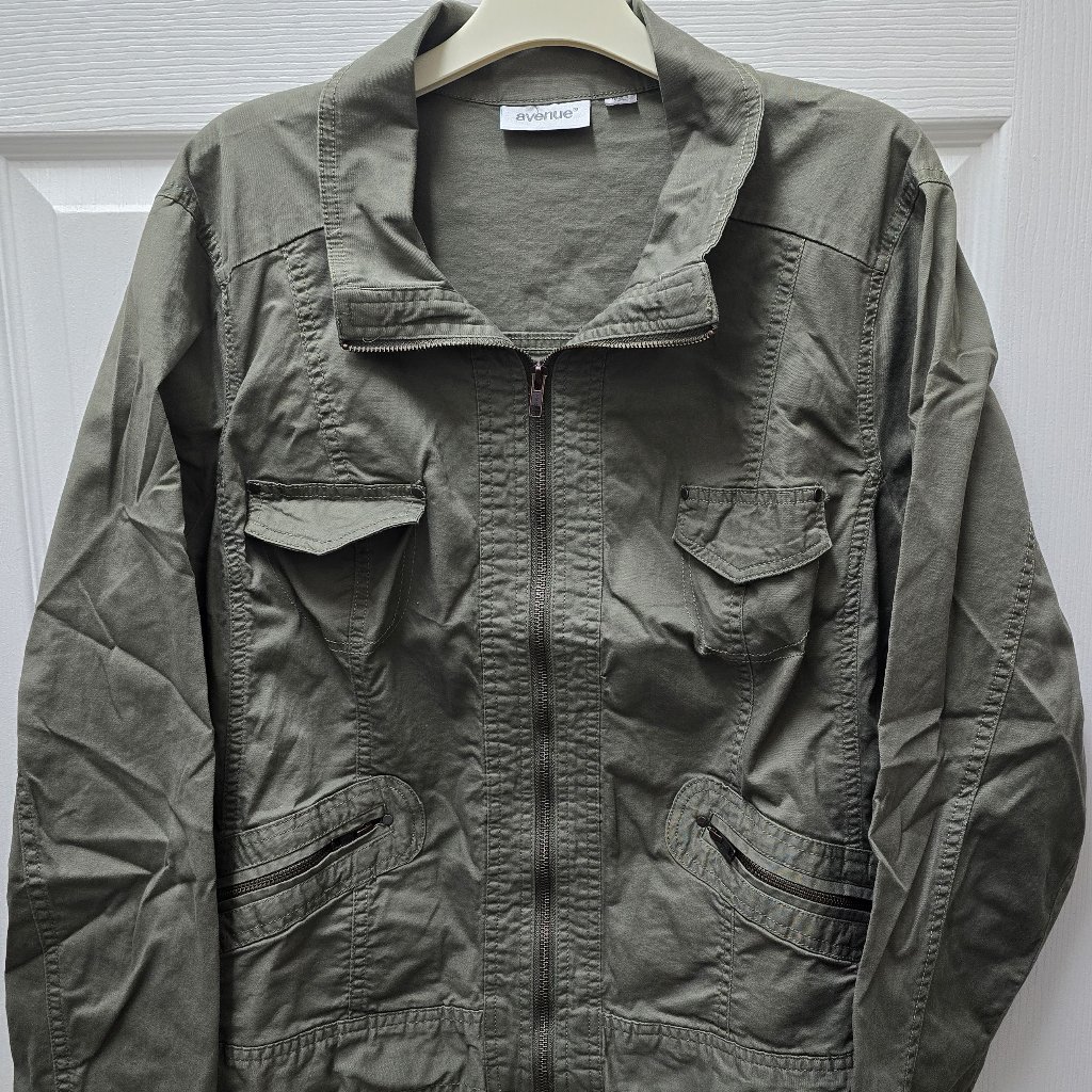 Avenue Olive Green Women's Jacket 22 / 24